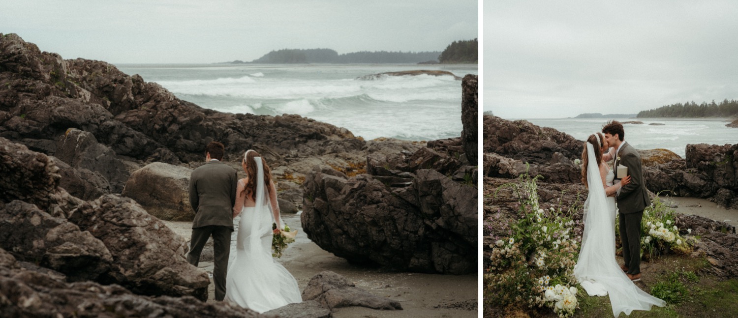 Destination Beach Elopement in Tofino, BC