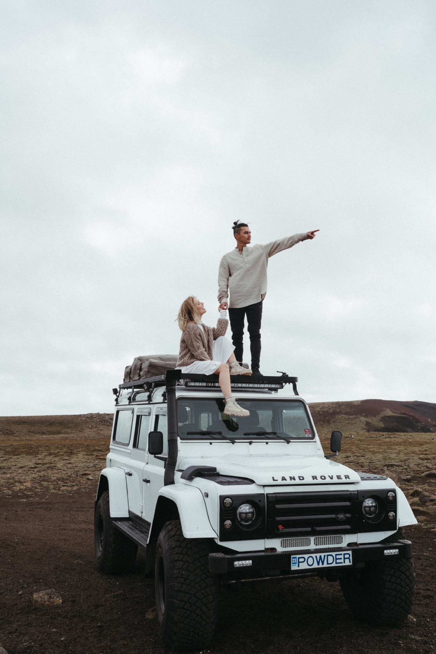 Cliffside Iceland Engagement