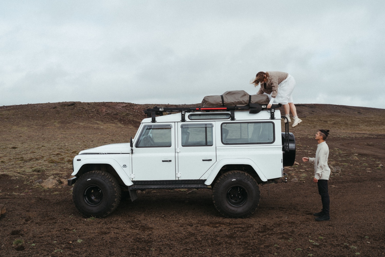 Cliffside Iceland Engagement