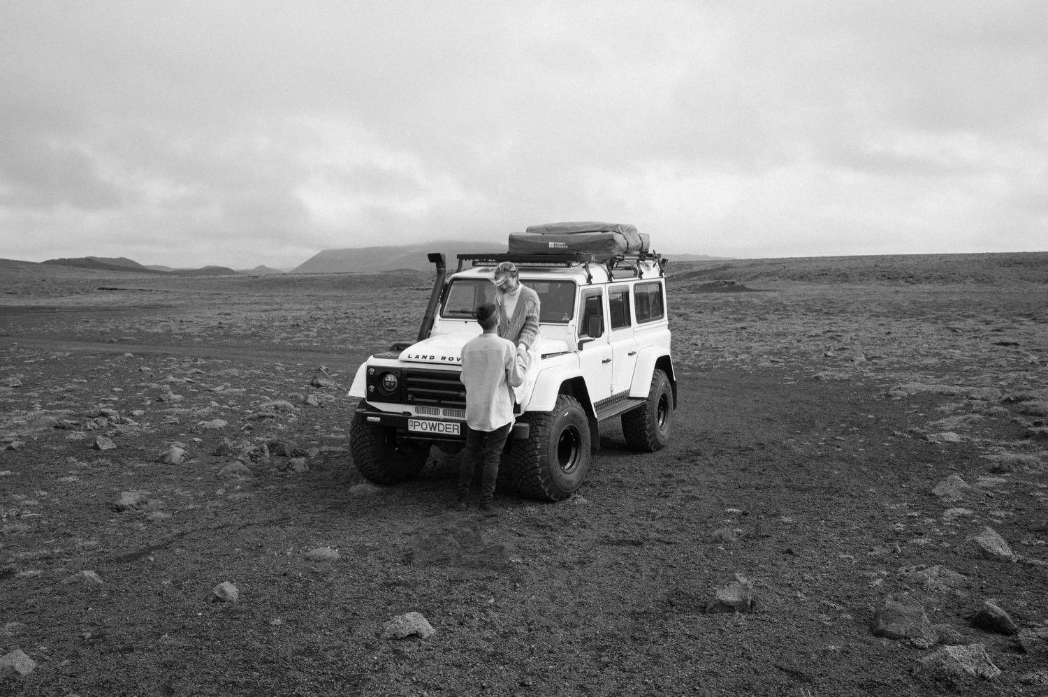 Cliffside Iceland Engagement