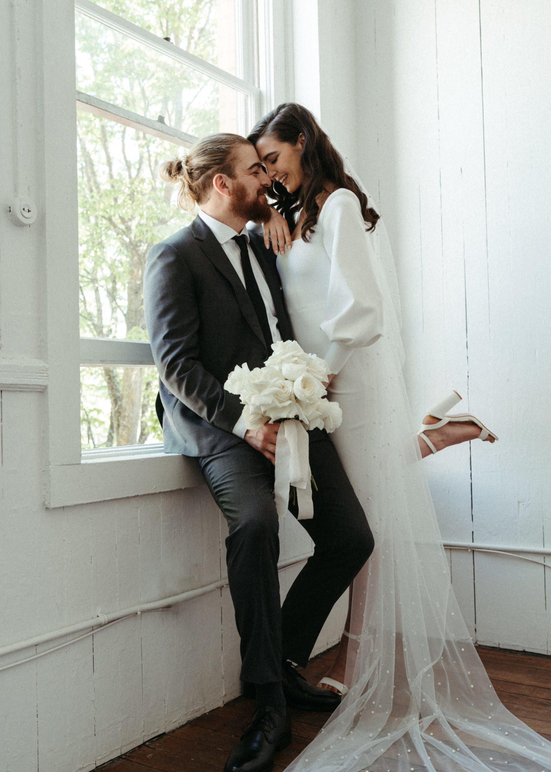 Vintage Vancouver Island Elopement